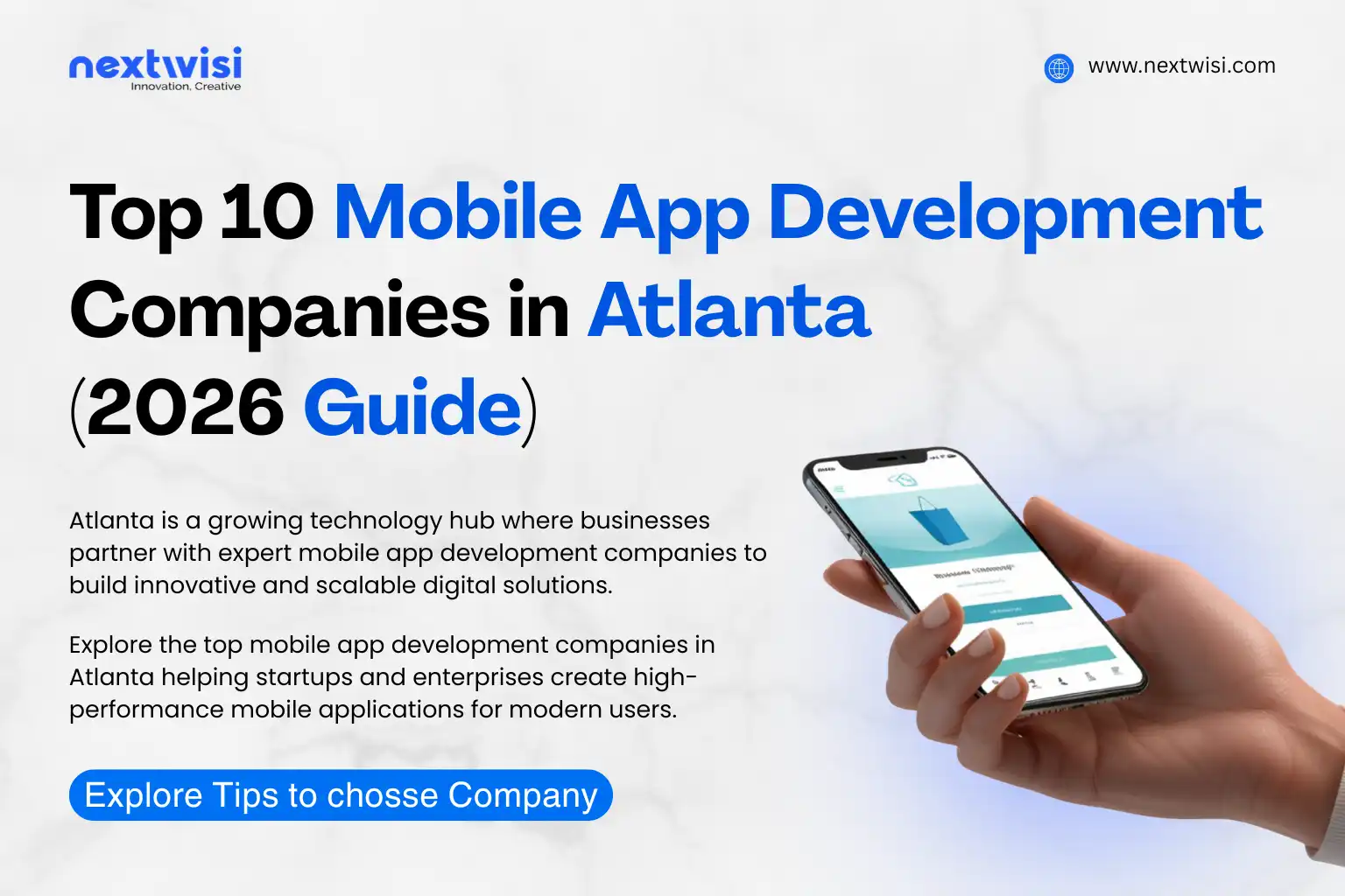Top 10 Mobile App Development Companies in Atlanta (2026 Guide)